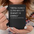 Intelligence Is The Ability To Adapt To Change コーヒーマグ 面白い贈り物