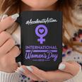 International Women's Day 2025 Accelerate Action Girls コーヒーマグ 面白い贈り物