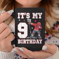 It's My 9Th Birthday 男の子 アイスホッケー ダビング 9歳 コーヒーマグ 面白い贈り物