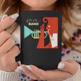Jazz Music Player スイング バンド レトロ ヴィンテージ 70年代 コーヒーマグ 面白い贈り物