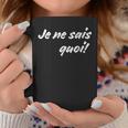 Je Neais Quoi おもしろフランス語引用句 フランス好き。 コーヒーマグ 面白い贈り物