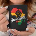 Junenth 1865 Black History Afro American African Freedom Coffee Mug Personalized Gifts
