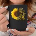 I Just Really Love Oysters ギフト レディース メンズ Mollusc ひまわり コーヒーマグ 面白い贈り物