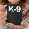 K9 ジャーマンシェパード ロゴデザイン K-9 退役軍人の日 コーヒーマグ 面白い贈り物