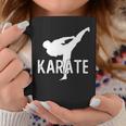Karate Kick 空手キック松濤館、剛柔和道上地糸東極真流 コーヒーマグ 面白い贈り物
