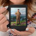 Kim Jong Il Kim Jong Un Humour North Korea コーヒーマグ 面白い贈り物