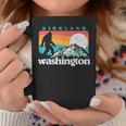 Kirkland Washington Retro 80S Bigfoot コーヒーマグ 面白い贈り物