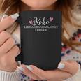 Koko Like A Grandma Only Cooler Heart Mother's Day Koko Coffee Mug Personalized Gifts