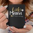 Lab Mom Lab Mama ラブラドールレトリバー シャツ かわいいペット愛好家 犬 コーヒーマグ 面白い贈り物