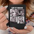 Let It Meow 面白い猫子猫の歌うギフト コーヒーマグ 面白い贈り物