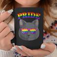 Lgbt Britishhorthair Cat Gay Pride Rainbow Lgbtq Kitty コーヒーマグ 面白い贈り物