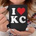 I Love Kc Initials I Heart KC First Last Name K C コーヒーマグ 面白い贈り物