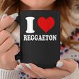 I Love Reggaeton Music コーヒーマグ 面白い贈り物