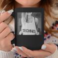I Love Techno プリント セクシー テクノ レイブ パーティー コーヒーマグ 面白い贈り物