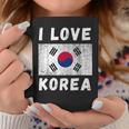 I Love 韓国 韓国 家族 旅行 お土産 コーヒーマグ 面白い贈り物