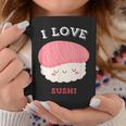 I Loveushi I Loveushi Japan Food 巻にぎり魚 コーヒーマグ 面白い贈り物
