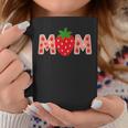 Mom Strawberry First Birthday Family Mother's Day Strawberry Coffee Mug Personalized Gifts