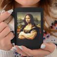 Mona Lisa Bodybuilding Mona Lisa Muscle Gym Workout コーヒーマグ 面白い贈り物