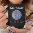 Nerdy Mercury 天文学 科学惑星 太陽系 ホワイト コーヒーマグ 面白い贈り物