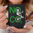 No Co2 サイクリング 気候変動対策 グリーンエネルギー Mtb コーヒーマグ 面白い贈り物