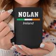 Nolan Irish Family Name 聖パトリックデー アイルランド国旗 コーヒーマグ 面白い贈り物