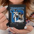 Number And Portrait Yoshinobu Yamamoto Los Angeles Mlbpa コーヒーマグ 面白い贈り物