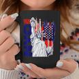 Nyc ニューヨーク市自由の女神 アメリカ国旗 コーヒーマグ 面白い贈り物