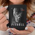 Pitbull 野生の犬テリアの肖像画 ブルドッグ 犬の飼い主 ピットブル コーヒーマグ 面白い贈り物