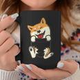 Pockethiba Inu Feet Cute Doge Akita Dog Lover Owner コーヒーマグ 面白い贈り物