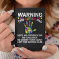 Proud Autism Dad Awareness Father Day Autistic Son Daughter Coffee Mug Unique Gifts