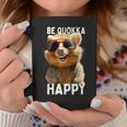 Be Quokka Happy クオッカ・ビー・クオッカ・ハッピー＆クオッカとスマイル コーヒーマグ 面白い贈り物