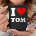 Red Heart I Love Tom コーヒーマグ 面白い贈り物