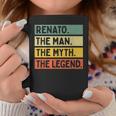 Renato The Man The Myth The Legendおかしな名言 コーヒーマグ 面白い贈り物