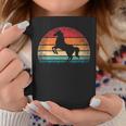 Retro Caballointage Caballo A Caballo Amante Occidental Taza de café Regalos divertidos