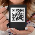 Rickroll Qrコードリンクミーム コーヒーマグ 面白い贈り物