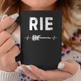 Rie ギター ハートビート 音楽 ギタリスト レトロ ヴィンテージ コーヒーマグ 面白い贈り物
