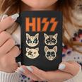 Hiss Cats ネコ Kittens ロックバンド Rock Rockin コーヒーマグ 面白い贈り物