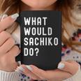 Sachiko ならどうするだろうか コーヒーマグ 面白い贈り物