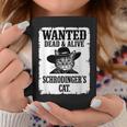 Schrodinger's Cat Wanted Physics シャツ 理科教師 コーヒーマグ 面白い贈り物