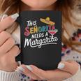 Senorita Margarita Lover Cinco De Mayo Fiesta ギフト コーヒーマグ 面白い贈り物