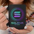 Solanaolコイン暗号ロゴブロックチェーン ソラナ コーヒーマグ 面白い贈り物