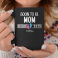 Soon To Be Mom 2025 Loading Promoted To Mommy First Time Mom コーヒーマグ 面白い贈り物