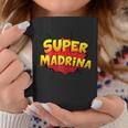 Super Madrina For Madrina De Bautizo Taza de café Regalos divertidos