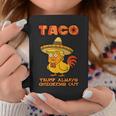 Taco Trump Always Chickens Out コーヒーマグ 面白い贈り物
