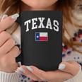 Texas Flag Of Texas Worn Classic コーヒーマグ 面白い贈り物
