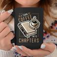 I Turn Coffee Into Chapters 本の虫 読書 コーヒーマグ 面白い贈り物