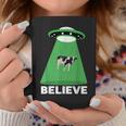 Ufo Cow Abduction Ufo Alien Abduction コーヒーマグ 面白い贈り物
