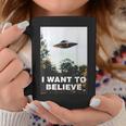 Ufoシャツ I Want To Believe Alien Ufotシャツ コーヒーマグ 面白い贈り物