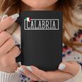 Vacaciones En Calabria City Italiaiajar Italiano Es Hombres Taza de café Regalos divertidos