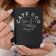 Vacaciones En Cape Cod Beach Massachusetts Boda En Cape Cod Taza de café Regalos divertidos